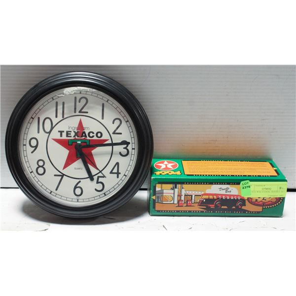 TEXACO WAL CLOCK, DOODLE BUG 1994