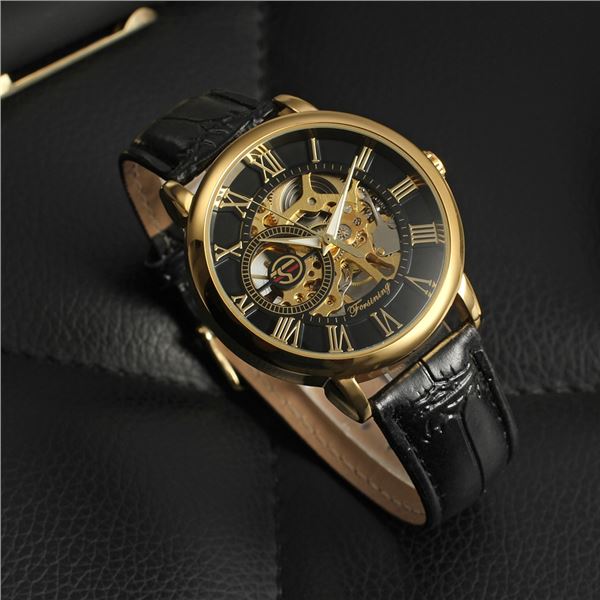 NEW MECHANICAL SKELETAL FORSINING WATCH