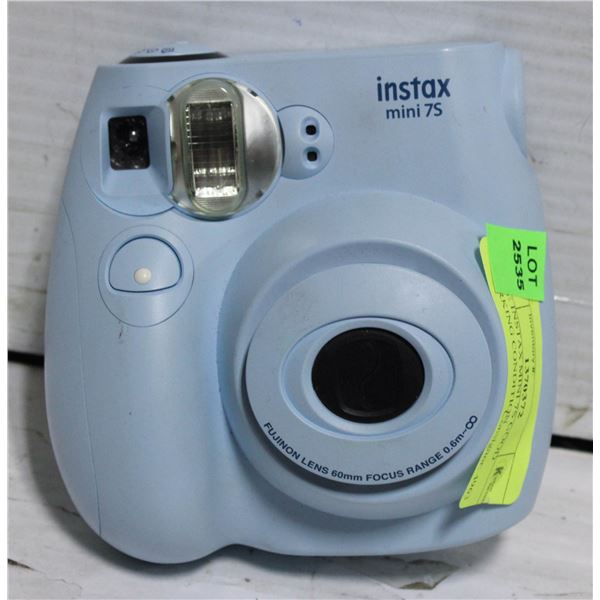 BLUE INSTAX MINI 7S GOOD WORKING CONDITION