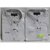 Image 1 : NEW MEN'S SHIRTS 2 WHITE SIZE 2 XL-TALL