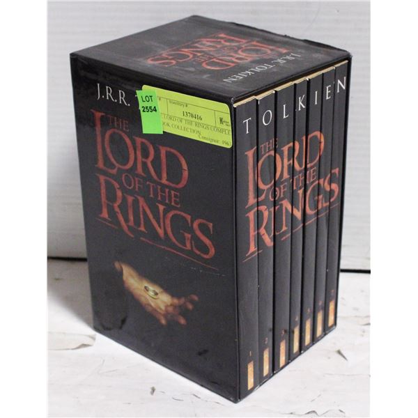 THE LORD OF THE RINGS COMPLETE 7 BOOK COLLECTION