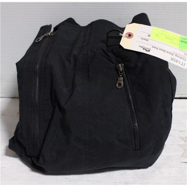 SNOW BOARD PANT WOMANS BLACK SIZE 12