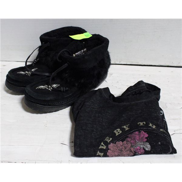 MANITOBA MUKLUKS MENS 10 & WOMANS 8