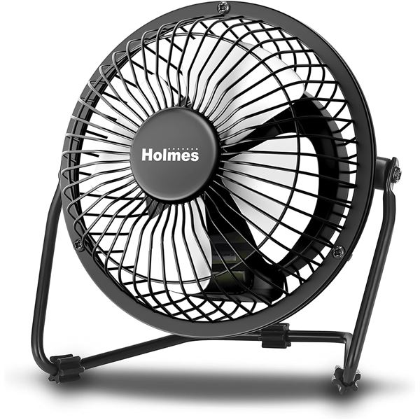 NEW HOLMES 4 INCH HIGH VELOCITY PERSONAL FAN