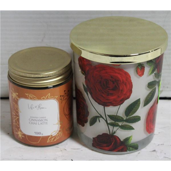 NEW 3 WICK CANDLE PLUS OTHER NEW CANDLE