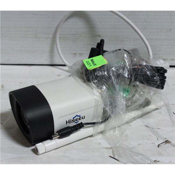 HISEEU OUTDOOR WIFI CAMERA NO PACKAGE