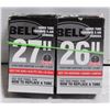 Image 1 : NEW BELL 26" & 27" INNER TUBE