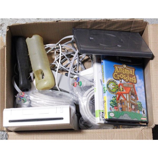 NINTENDO WII W/ GAMES