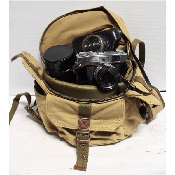 COURSER CAMERA BACKPACK WITH FLAT OF