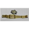 Image 1 : VINTAGE GOLD TONE SEIKO WATCH & BULOVA WATCH