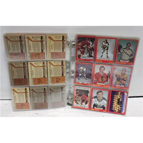 ESTATE 1973 -74 OPC HOCKEY CARDS 203 CARDS,  50