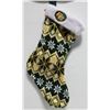Image 1 : NEW WITH TAG EDMONTON ELKS CHRISTMAS STOCKING