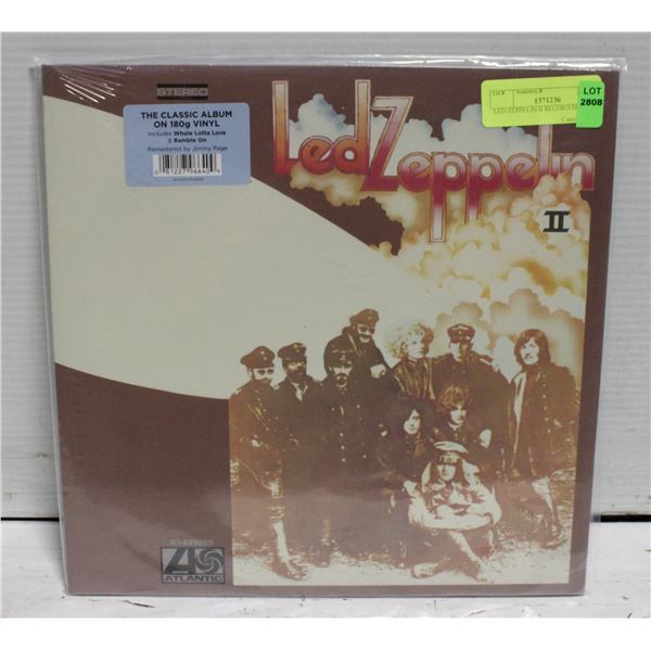 LED ZEPPELIN II RECORD SEALED