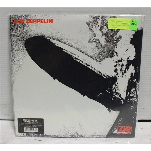 LED ZEPPELIN 3 RECORD SET SEALED