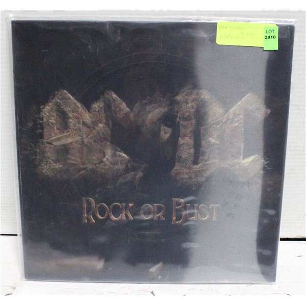 AC/DC ROCK OR BUST RECORD