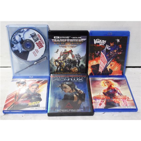 MOVIES BLU-RAY DVD MARVEL MISC