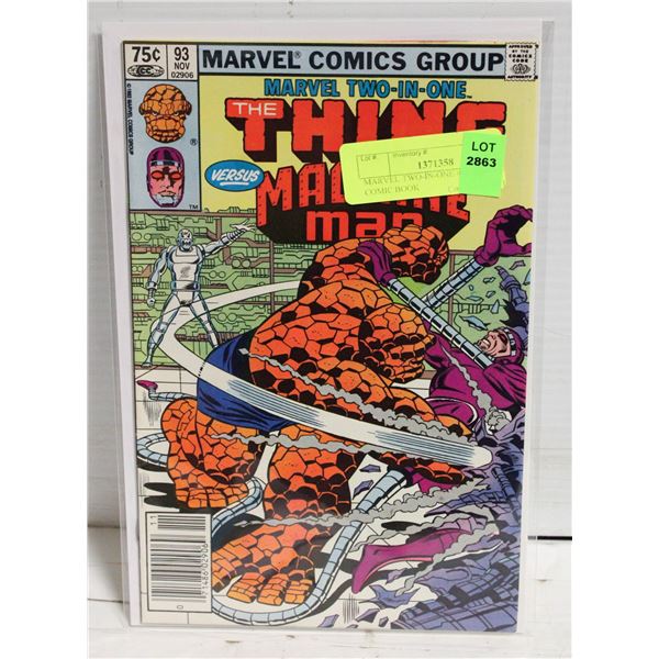 MARVEL TWO-IN-ONE #93 MARVEL COMIC BOOK
