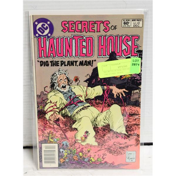 SECRETS OF HAUTED HOUSE #43 1981 COMIC BOOK