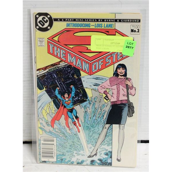 MAN OF STEEL #2 1ST ORIGIN OF POST CRISIS