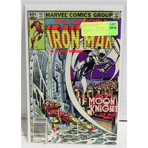 IRON MAN #161 MOON KNIGHT APP 1982