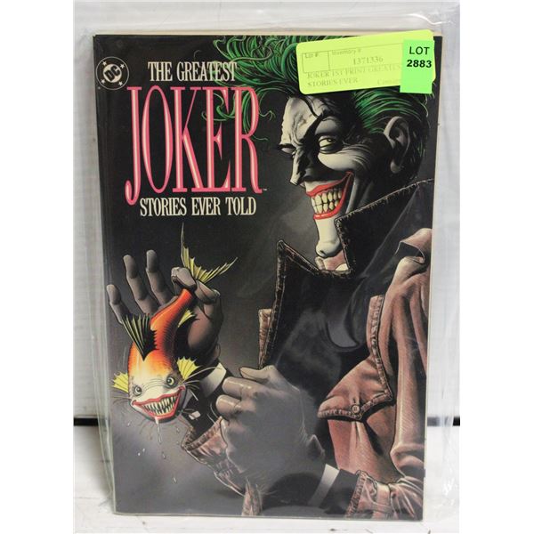 JOKER 1ST PRINT GREATEST JOKER STORIES EVER