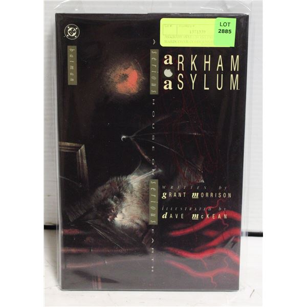 ARKHAM ASYLUM 1ST PRINT HARDCOVER COMICS MORRISON