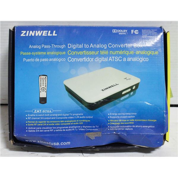 ZINWELL DIGITAL TO ANOLOG - ESTATE