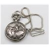 Image 1 : ESTATE HORSE POCKET WATCH IN SILVER /VELVET