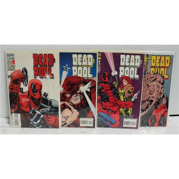 DEADPOOL SERIES #1-4 FULL 1994 1ST MARK WAID
