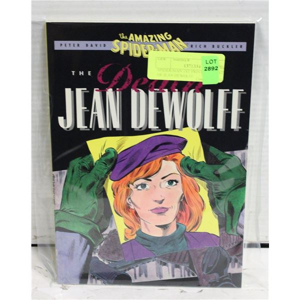 SPIDER-MAN 1ST PRINT TPB DEATH OF JEAN DEWOLFF