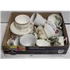 Image 1 : 18 PCS BONE CHINA & MORE (CUPS & SAUCERS) -