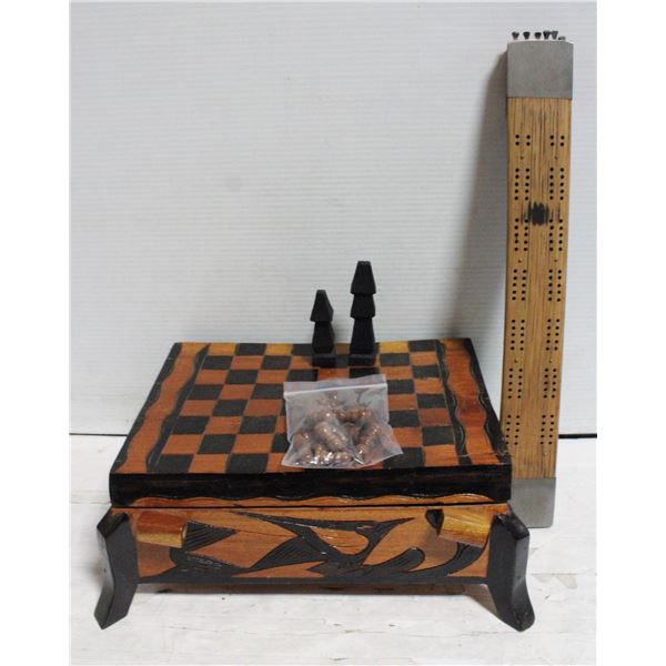 ESTATE WOOD CHESS BOARD & CUSTOM MADE