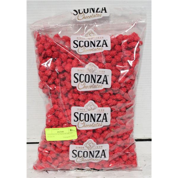 5 POUNDS OF SCONZA PEARLED PEANUTS
