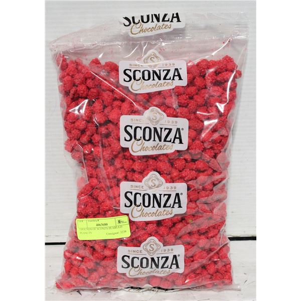 5 POUNDS OF SCONZA FRENCH BURNT PEANUTS