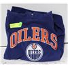 Image 1 : OILERS REEBOK LARGE HOODED SWEATSHIRT-ESTATE