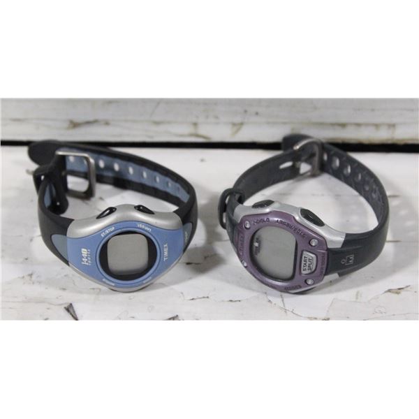 LOT OF 2 WOMEN’S TIMEX WATCHES,