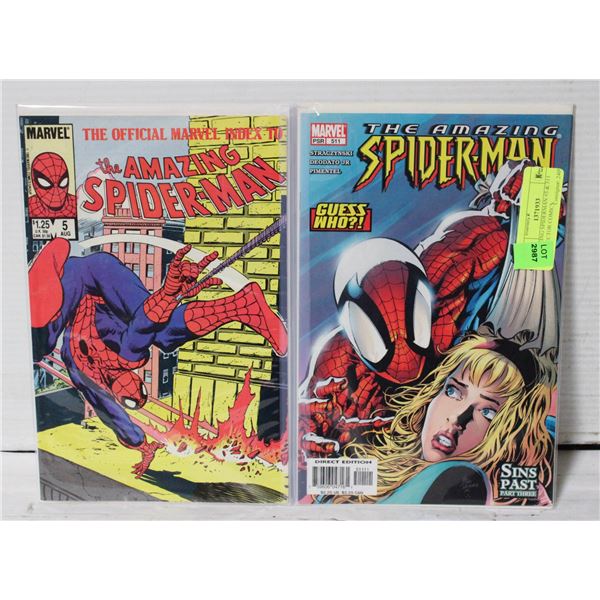 AMAZING SPIDERMAN #5 & 511 COLLECTOR COMICS