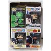 Image 1 : BOX W/ 4 POP VINYL FIGURES.