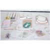 Image 1 : BAG W/ 10 ITEMS OF VARIOUS NEW COSTUME JEWELRY