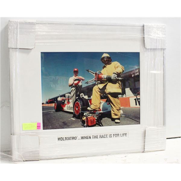 FRAMED HOLMATRO... WHEN THE RACE IS  FOR LIFE