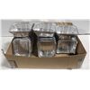 Image 1 : FLAT OF ASSORTED NEW FOIL TAKEOUT CONTAINERS