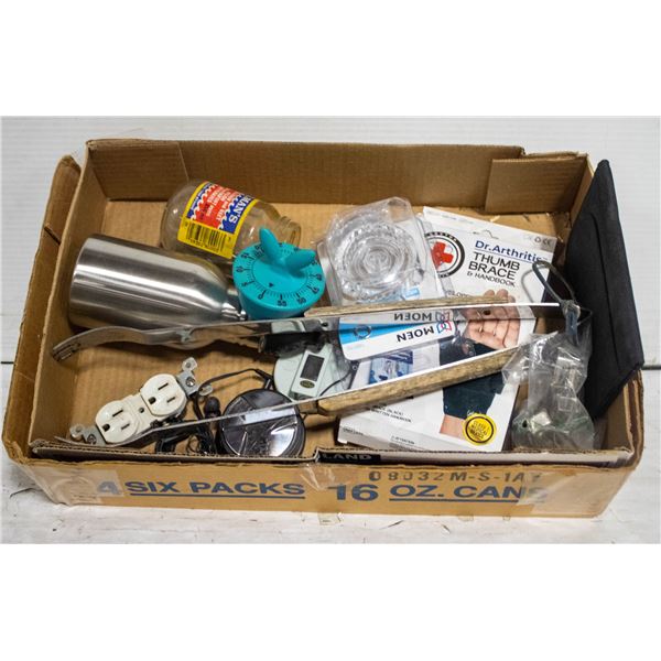 BOXES OF MISC ESTATE ITEMS