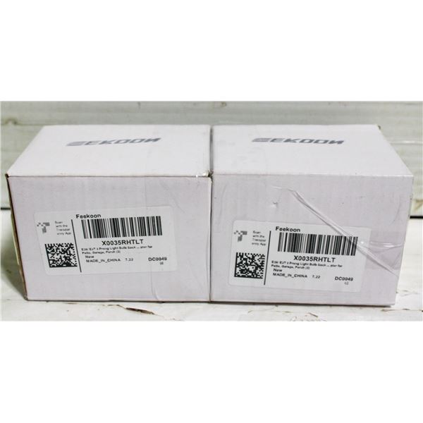 NEW 4PK LIGHT BULB SOCKET OUTLET ADAPTERS