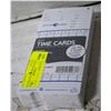 Image 1 : SEALED PYRAMID 300 COUNTS TIME CARDS FOR