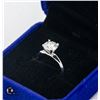 Image 2 : #1463-14 KT WHITE GOLD WEIGHS 1.77 GMS WITH 1.60CT