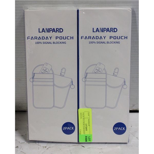PACK OF 4 NEW FARADAY POUCH SIGNAL
