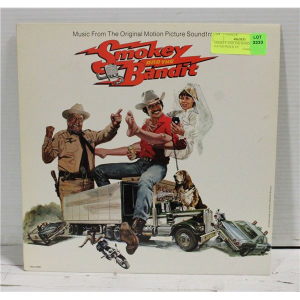 SMOKEY AND THE BANDIT SOUNDTRACK LP