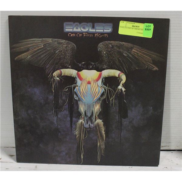 EAGLES ONE OF THOSE NIGHTS LP