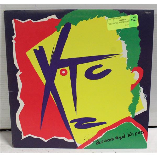 XTC DRUMS AND WIRES LP