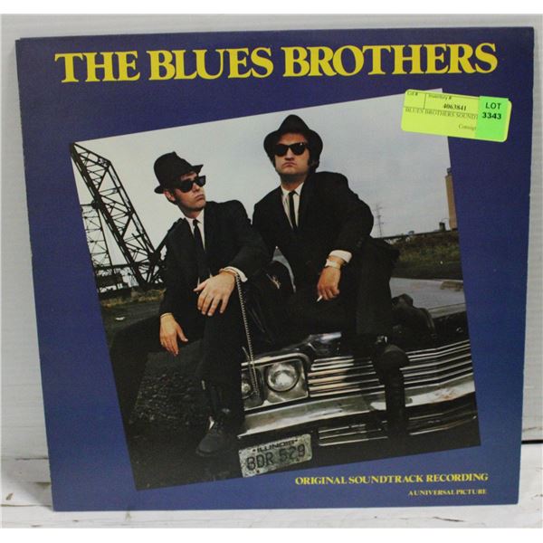 BLUES BROTHERS SOUNDTRACK LP